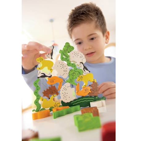 Pyramide d'animaux Vert 4 - vertbaudet enfant 
