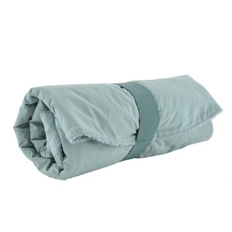 Tapis à langer de voyage coton bio dream forest Vert sauge 3 - vertbaudet enfant 