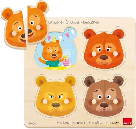 Puzzle émotions Beige 2 - vertbaudet enfant 