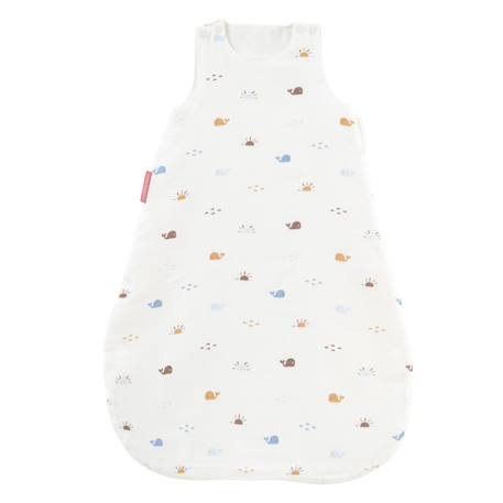 Gigoteuse été gaze de coton bio Ananas+Baleine+Citrons+Colibri+Fleurs roses+Forêt 5 - vertbaudet enfant 