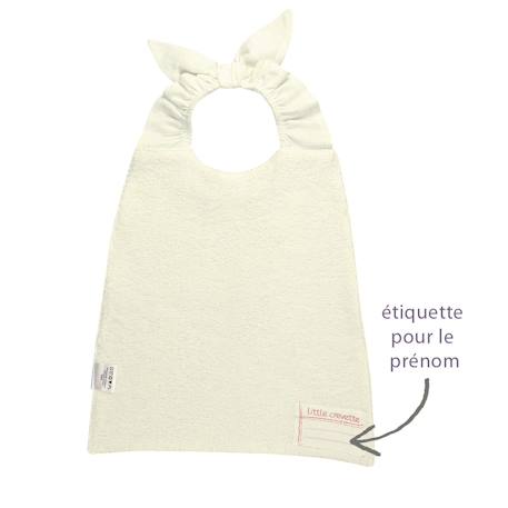 Bavoir élastiqué lin Cantine+Le petit marché+Moussaillon 3 - vertbaudet enfant 