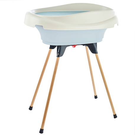 Pack plan à langer et baignoire vasco Blanc muguet+Bleu océan+Fleur bleue+Gris charme+Rose poudré+Vert céladon 11 - vertbaudet enfant 