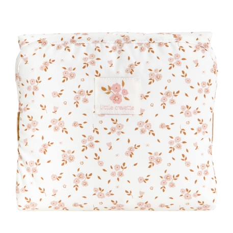 Tapis à langer de voyage coton bio Bois de rose 1 - vertbaudet enfant 