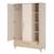Chambre bébé évolutive complète avec soft-close sidney Cashmere / chêne 3 - vertbaudet enfant 