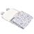 Tapis à langer de voyage coton bio Bleu+Caramel+Fleurs beiges+Vichy vert 4 - vertbaudet enfant 