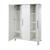 Armoire bébé 3 portes à fermeture douce ole Blanc - chêne foncé 5 - vertbaudet enfant 