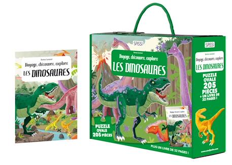 Voyage, découvre, explore - les dinosaures Vert 1 - vertbaudet enfant 