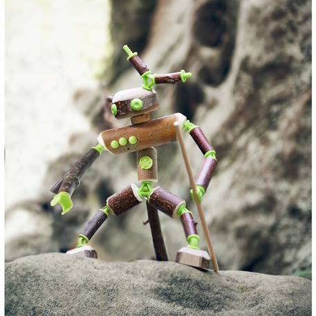 Terra kids connectors - kit personnages Vert 4 - vertbaudet enfant 