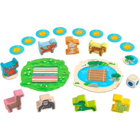Pyramide d’animaux junior Jaune 2 - vertbaudet enfant 