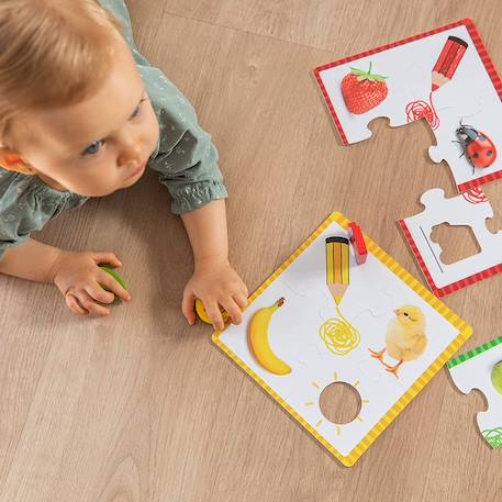 Jeu éducatif pour apprendre les couleurs Blanc 3 - vertbaudet enfant 