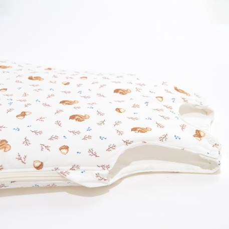 Gigoteuse coton bio Beige+Bleu+Bois de rose+Caramel+Ecureuil+Renard+Vert+Vert sauge 26 - vertbaudet enfant 