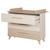 Commode à langer évolutive 3 tiroirs sidney Cashmere / chêne 3 - vertbaudet enfant 