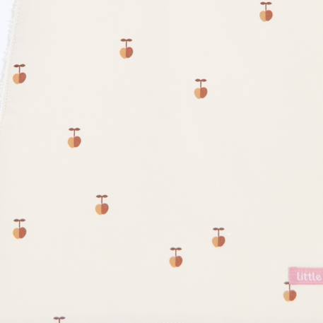 Bavoir élastiqué coton bio Bleu+Caramel+Ecru+Fleurs beiges+Pompom+Vichy beige+Vichy vert 9 - vertbaudet enfant 