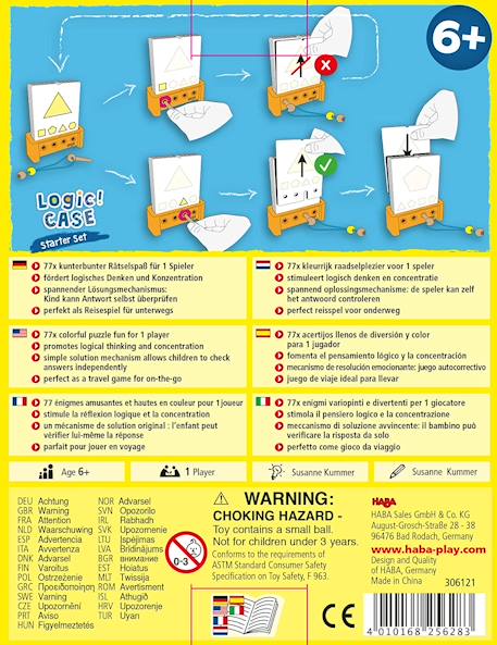Logic case starter set 6+ Jaune 2 - vertbaudet enfant 