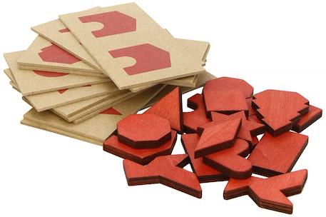 Jeu éducatif perception tactile Rouge 2 - vertbaudet enfant 