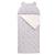 Sac de couchage coton bio Bleu+Fleurs beiges 4 - vertbaudet enfant 