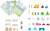Blocs et puzzle vie citadine Blanc 3 - vertbaudet enfant 
