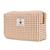Trousse de toilette coton bio Bleu+Bois de rose+Caramel+Fleurs beiges+Vert sapin+Vichy vert 10 - vertbaudet enfant 