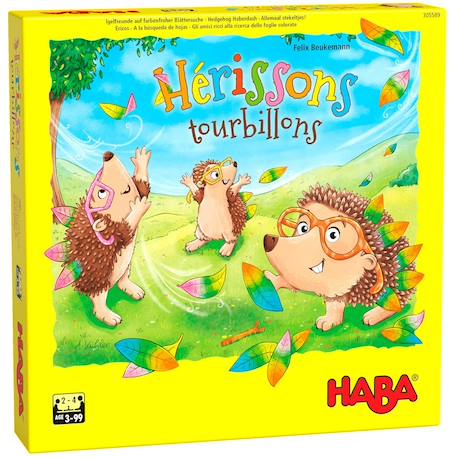 Jeu hérissons tourbillon Jaune 1 - vertbaudet enfant 