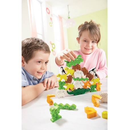 Pyramide d'animaux Vert 3 - vertbaudet enfant 