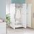 Armoire bébé 3 portes à fermeture douce ole Blanc - chêne foncé 6 - vertbaudet enfant 