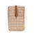 Trousse de toilette coton bio Bleu+Bois de rose+Caramel+Fleurs beiges+Vert sapin+Vichy vert 12 - vertbaudet enfant 