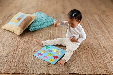 Puzzle magnétique canards Bleu 4 - vertbaudet enfant 