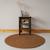 Tapis rond laine feutrée neethu Avoine+Gris+Mangue+Naturel+Olive+Orange+Toffee 36 - vertbaudet enfant 