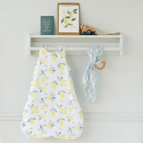 Gigoteuse été gaze de coton bio Ananas+Baleine+Citrons+Colibri+Fleurs roses+Forêt 13 - vertbaudet enfant 
