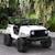 Voiture 4x4 électrique enfant 2 x 35 w 5 km/h max. Télécommande effets lumineux sonore Blanc 2 - vertbaudet enfant 