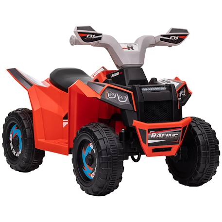 Quad électrique enfant v. Max. 2,5 km/h 6 v Rose+Rouge+Vert 7 - vertbaudet enfant 