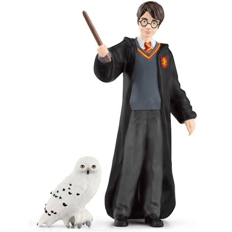 Figurine harry potter et hedwige Noir 4 - vertbaudet enfant 