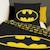Housse de couette batman logo dc comics coton Noir 4 - vertbaudet enfant 