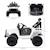 Voiture 4x4 électrique enfant 2 x 35 w 5 km/h max. Télécommande effets lumineux sonore Blanc 3 - vertbaudet enfant 