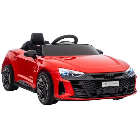 Voiture électrique enfant audi rs e-tron gt v. Max. 5 km/h télécommande effets sonores lumineux Blanc+Bleu+Noir+Rouge 19 - vertbaudet enfant 
