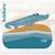 Set de table isidore l'alligator Multicolore 1 - vertbaudet enfant 