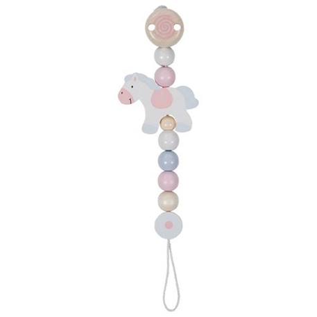 Accroche tétine cheval Multi-coloured 1 - vertbaudet enfant 