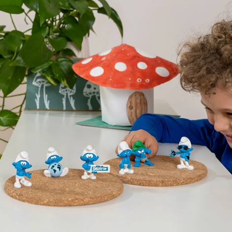 Figurine schtroumpf idiot Bleu 2 - vertbaudet enfant 