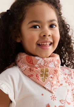 Foulard en gaze de coton mindanao 50 x 50 cm  - vertbaudet enfant