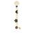Accroche tétine lune/etoile Beige 2 - vertbaudet enfant 