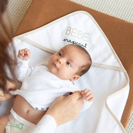 Sortie de bain Blanc 3 - vertbaudet enfant 