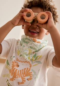 Foulard en gaze de coton kanha 50 x 50 cm  - vertbaudet enfant