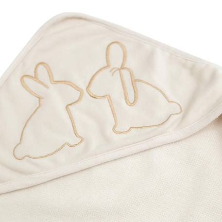 Lot de 2 cape de bain Beige 4 - vertbaudet enfant 