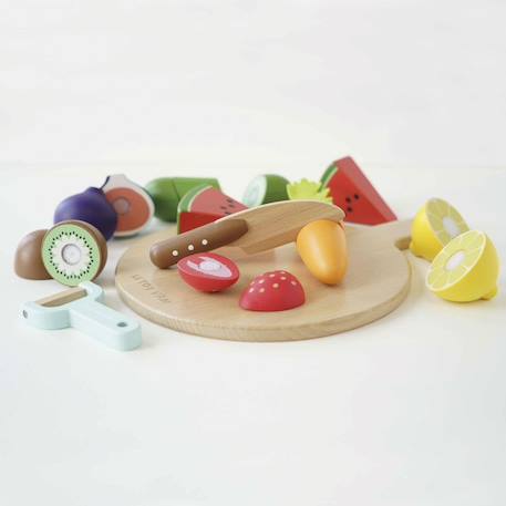 Aliments en bois à découper Beige 3 - vertbaudet enfant 
