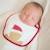 Lot de 2 bavoirs naissance de noël Blanc 4 - vertbaudet enfant 