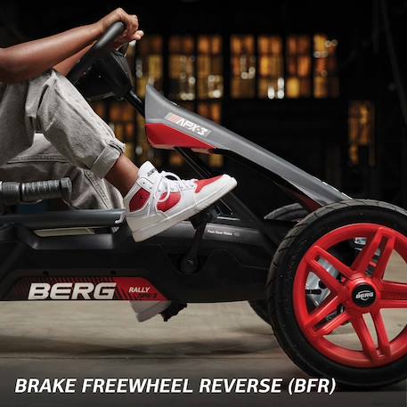 Kart à pédales pour enfants, 5+ ans, rally nrg orange Orange 6 - vertbaudet enfant 