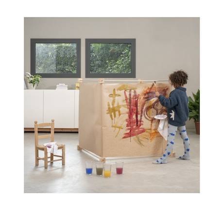 Mètre cube trigonos Beige 4 - vertbaudet enfant 