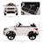 Voiture électrique enfant suv 4x4 - 12v, 5km/h max. - télécommande - nombreux effets Blanc+Noir 3 - vertbaudet enfant 