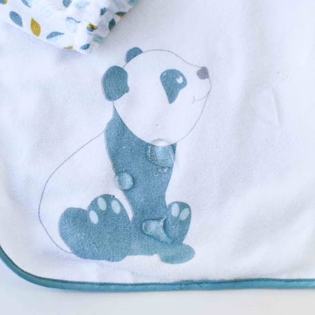 Bavoir imperméable manche longue Vert 3 - vertbaudet enfant 