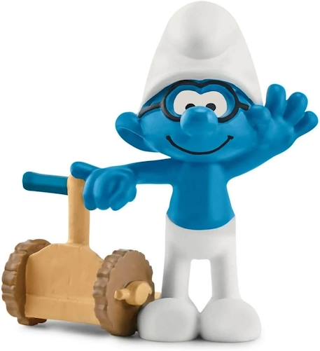 Schtroumpf à lunettes pressé Bleu 1 - vertbaudet enfant 